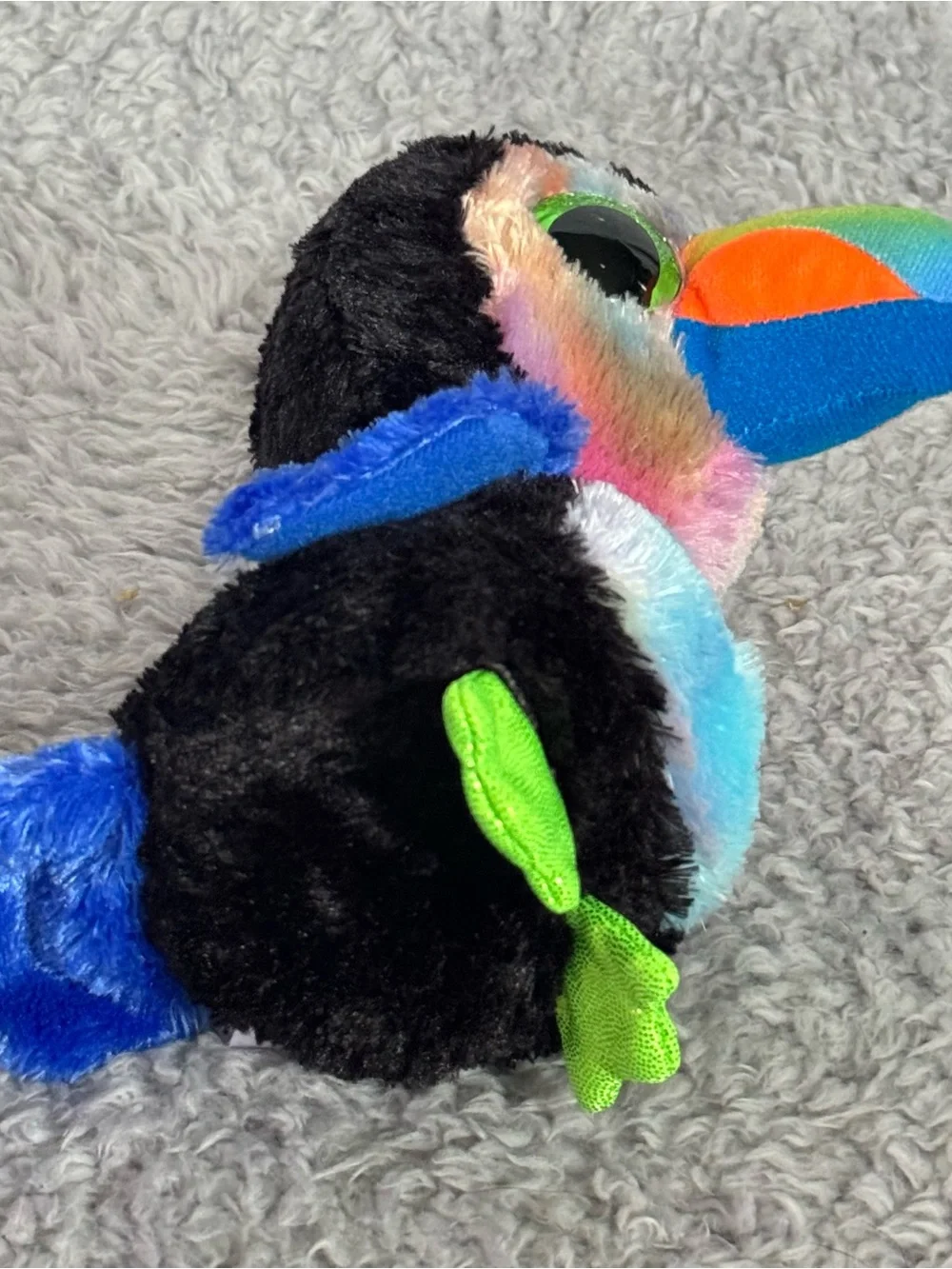Beanie Boos Beaks the Toucan 6” Multicolored Bird Stuffed Animal Soft Toy